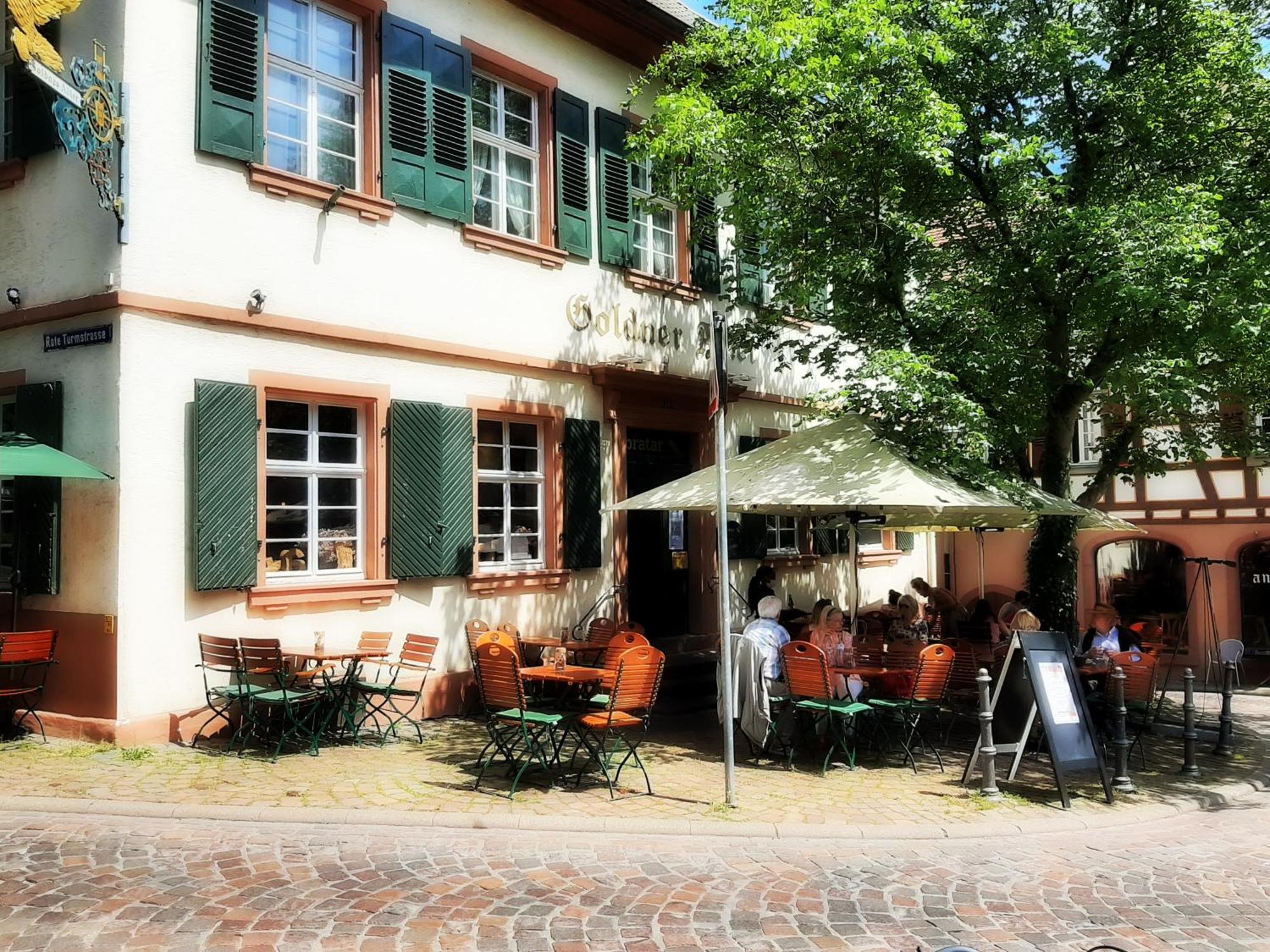 Historischer Adelshof Am Marktplatz, Atelier 70 M² Вайнхайм Экстерьер фото